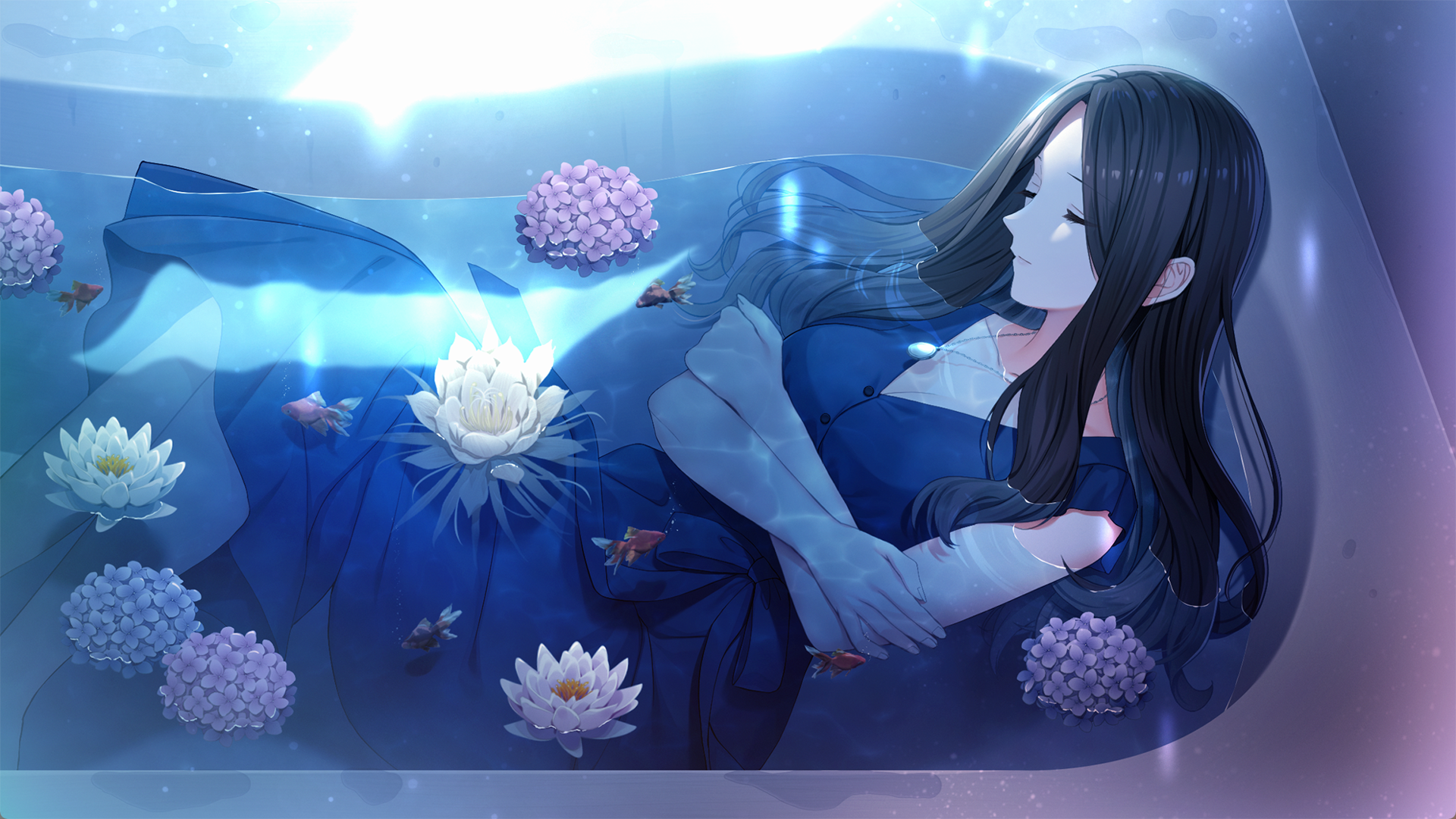 直至坠入那无限近似透明的湛蓝